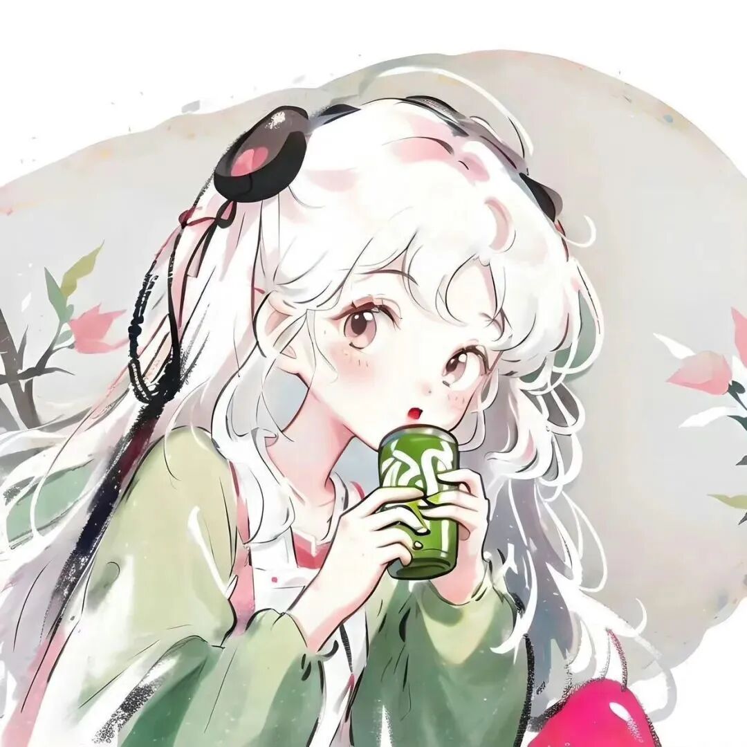 gmtxbarena喝饮料八人闺蜜头像动漫闺蜜头像