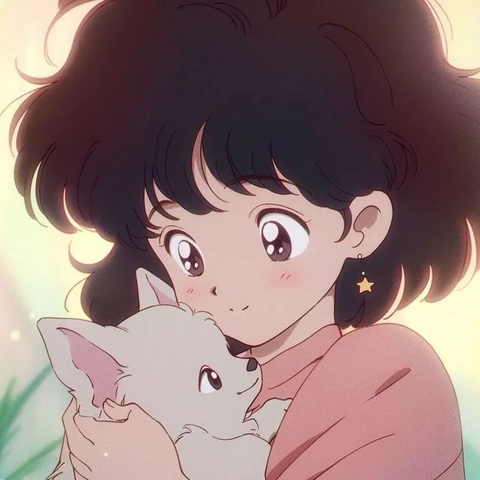 唯美治愈抱着猫咪十人闺蜜头像动漫闺蜜头像
