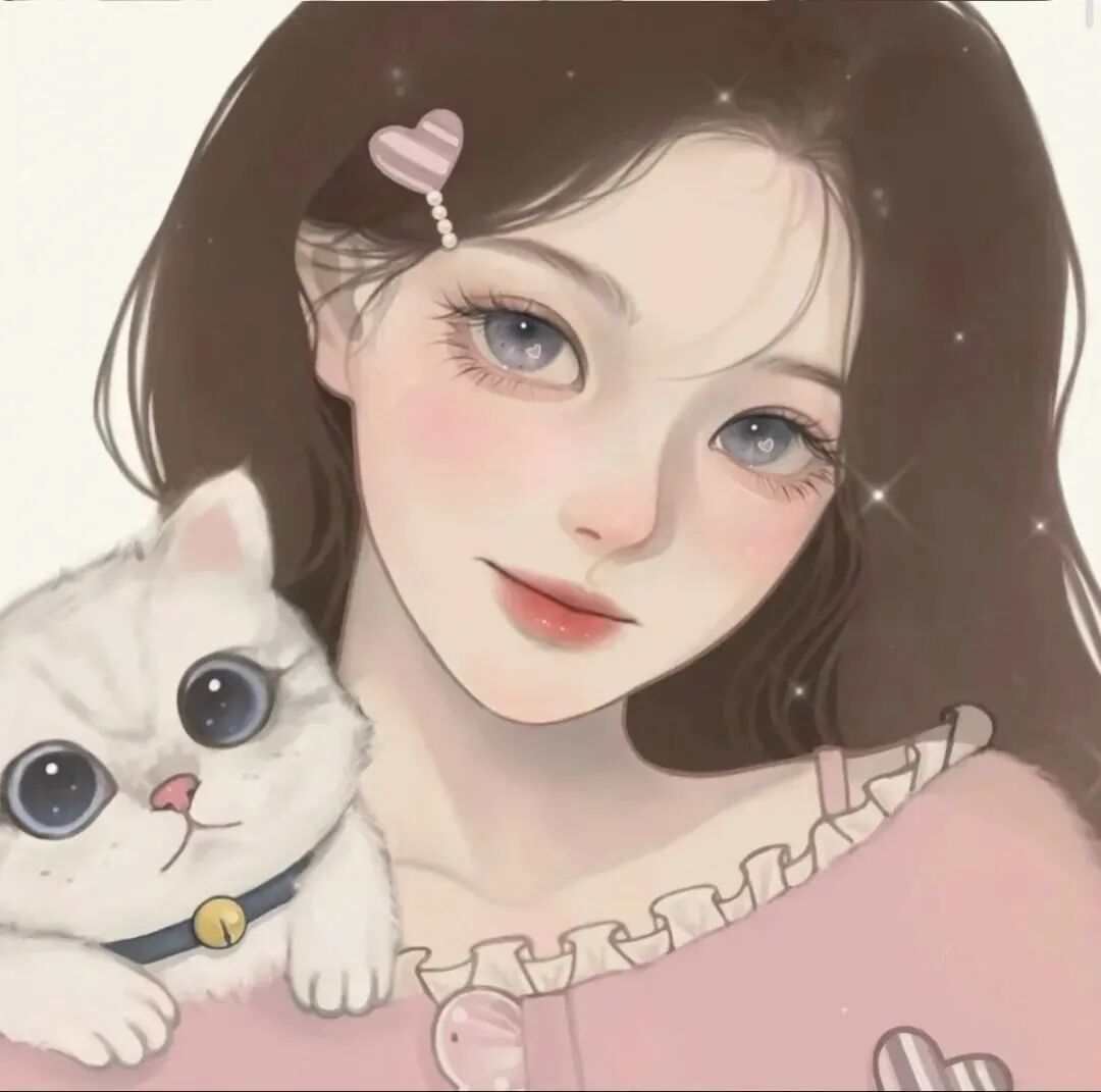 手绘动漫头像女
