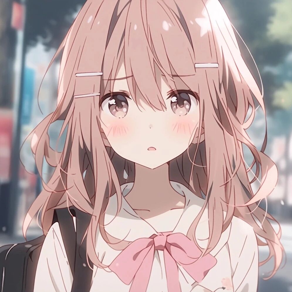 甜美动漫头像女