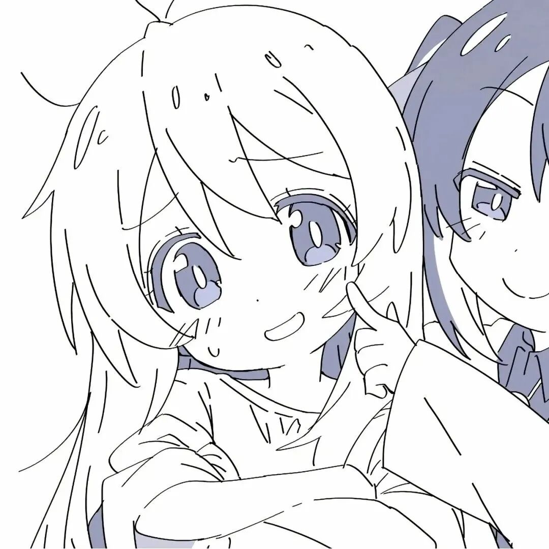 eryiguimitx二人闺蜜头像动漫闺蜜头像