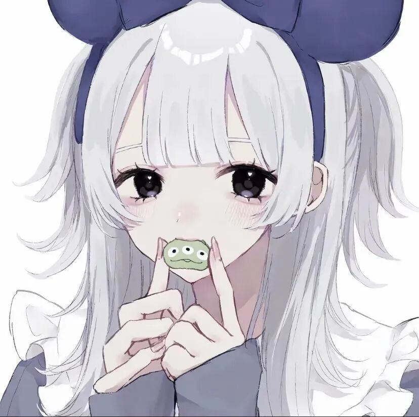呆萌动漫头像女