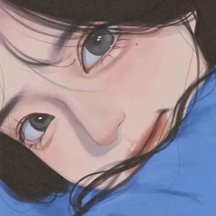 二人闺蜜头像手绘动漫闺蜜头像