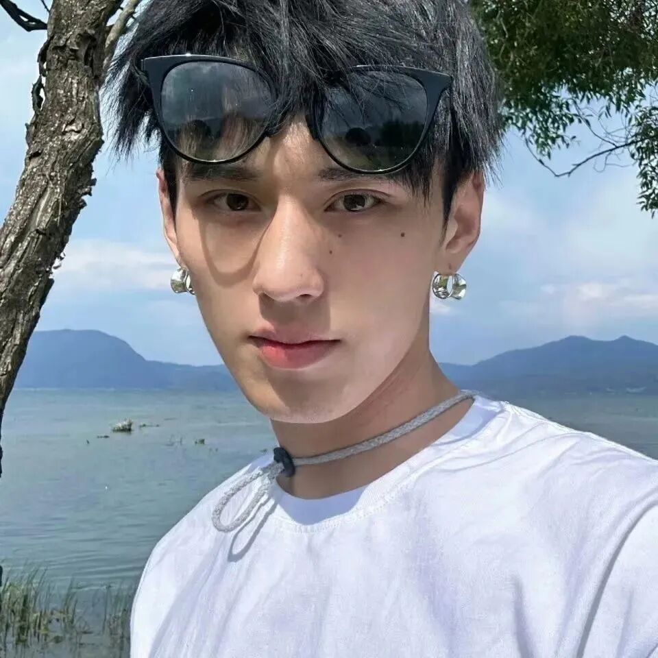 墨镜男生头像
