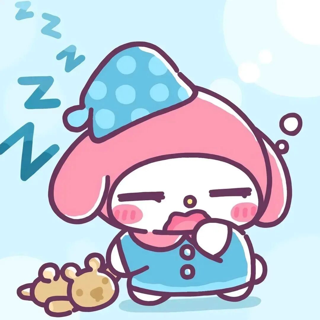 三丽鸥美乐蒂二人闺蜜头像动漫闺蜜头像