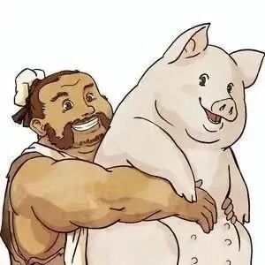 对象不是人沙雕搞怪猪卡通情侣头像