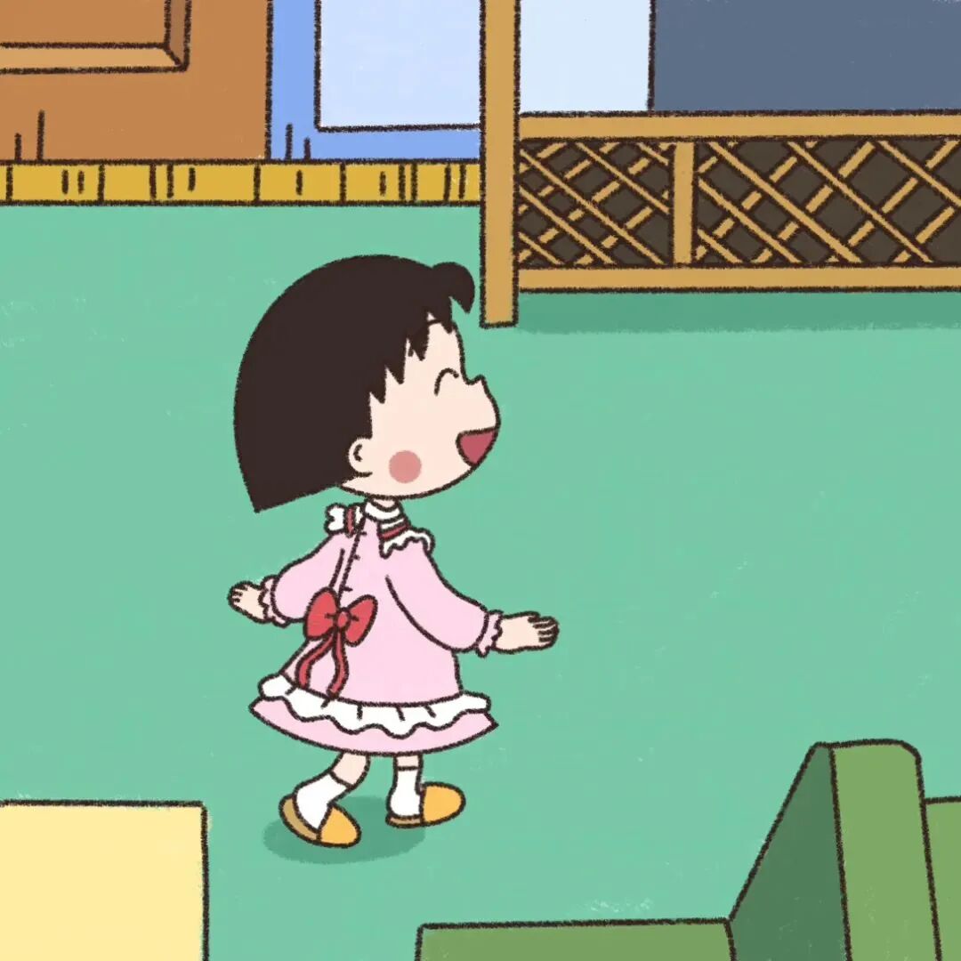 可爱樱桃小丸子卡通头像