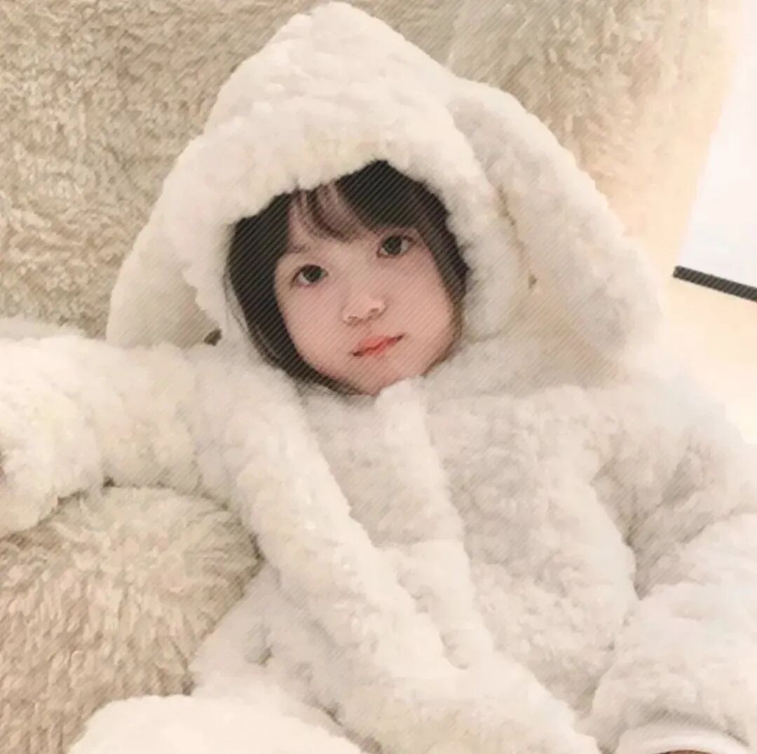 可爱小女孩萌娃头像