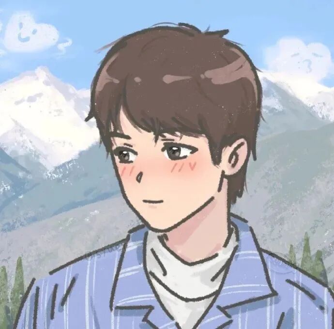 xyxyqltxxy手绘动漫情侣头像