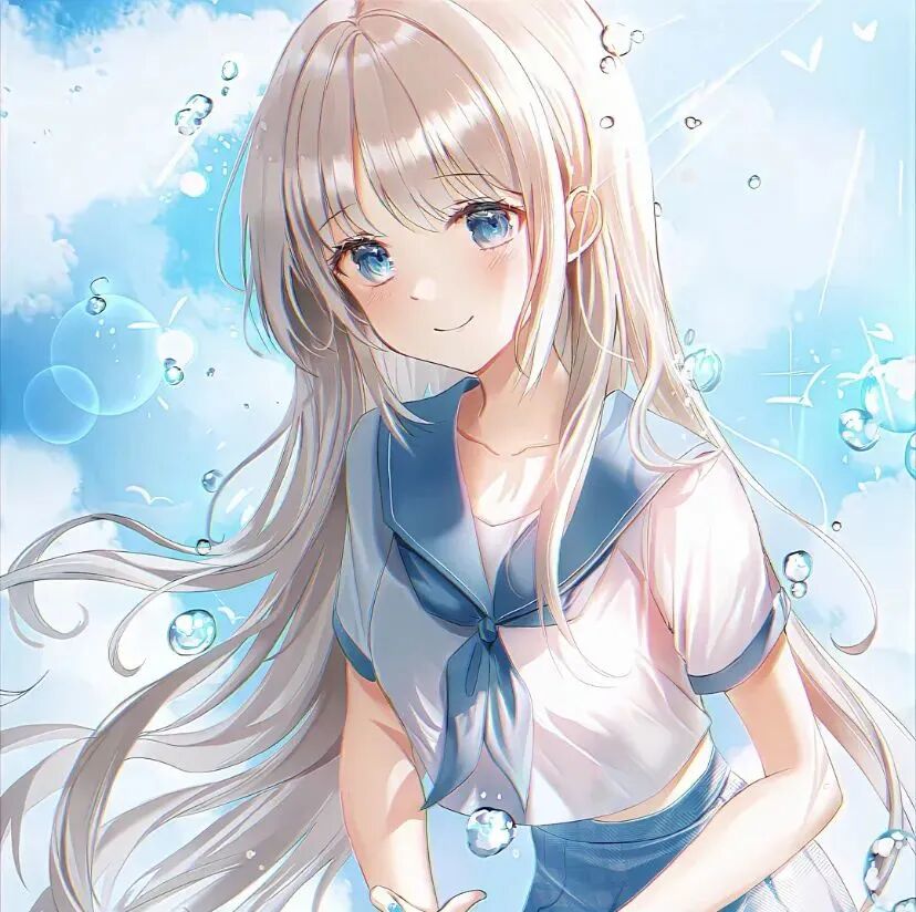 呆萌动漫头像女