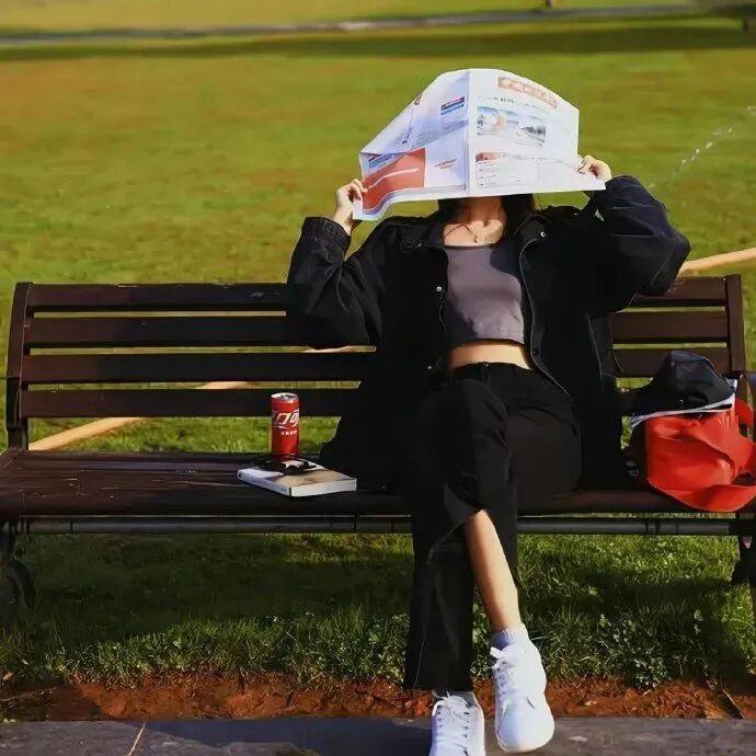 小清新不露脸女生头像