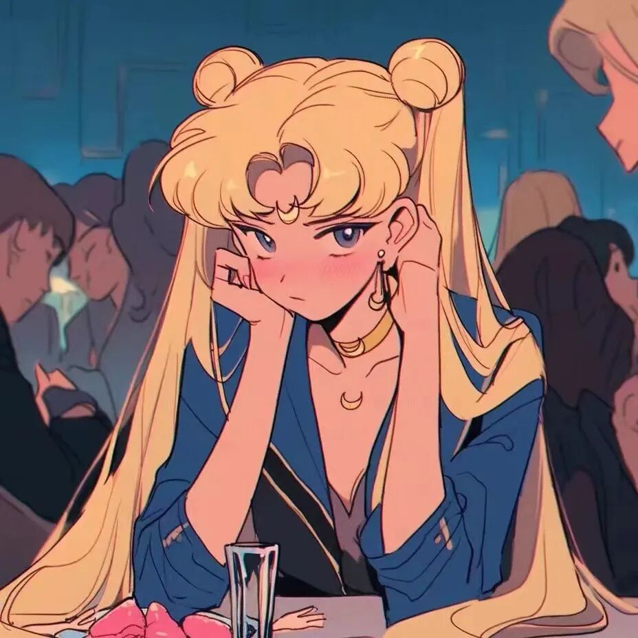 美少女战士四人闺蜜头像动漫闺蜜头像