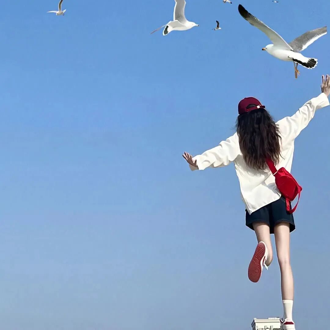 氛围感不露脸女生头像