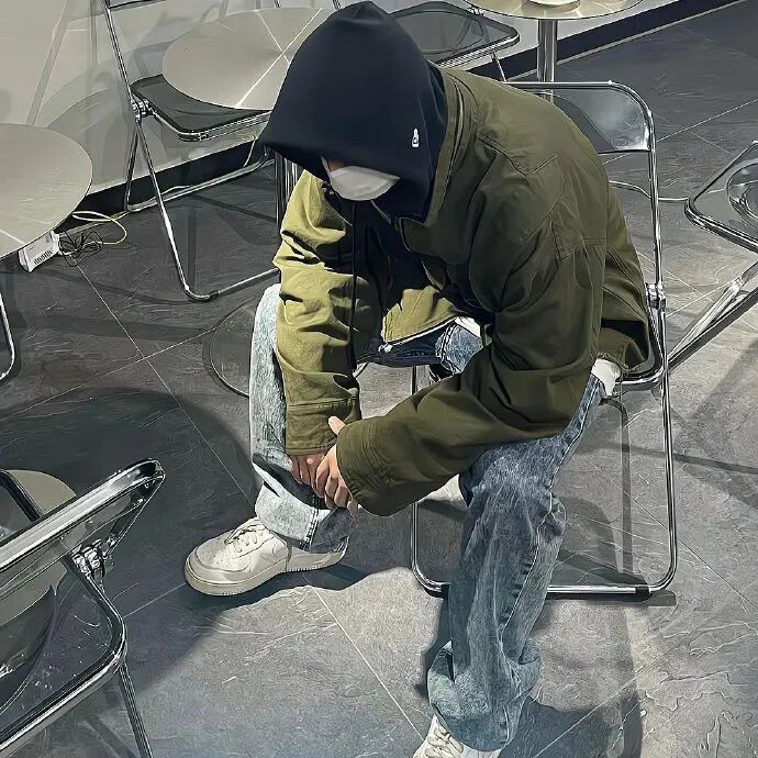 潮流不露脸男生头像