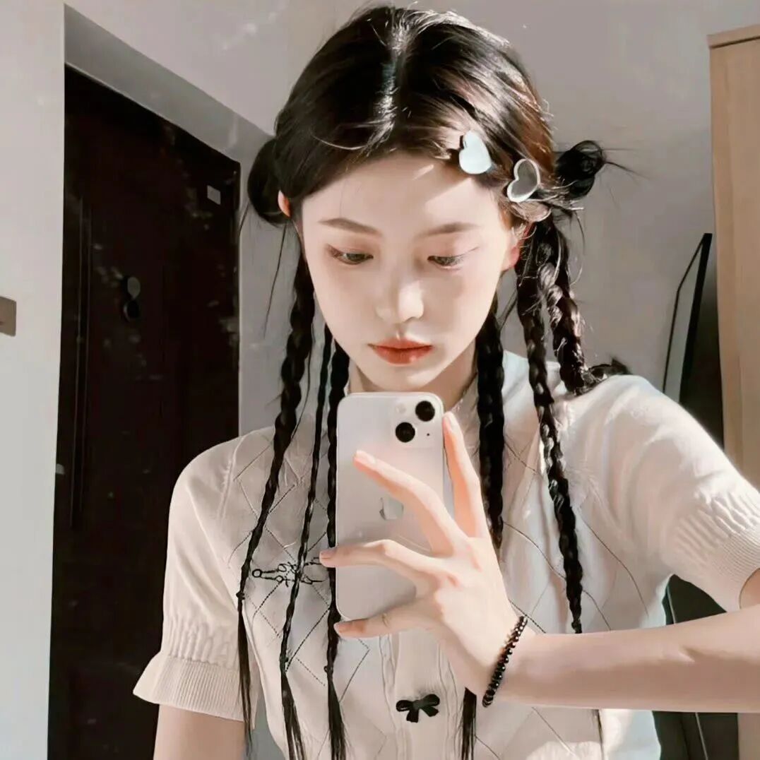 可爱女生头像自拍手机头像