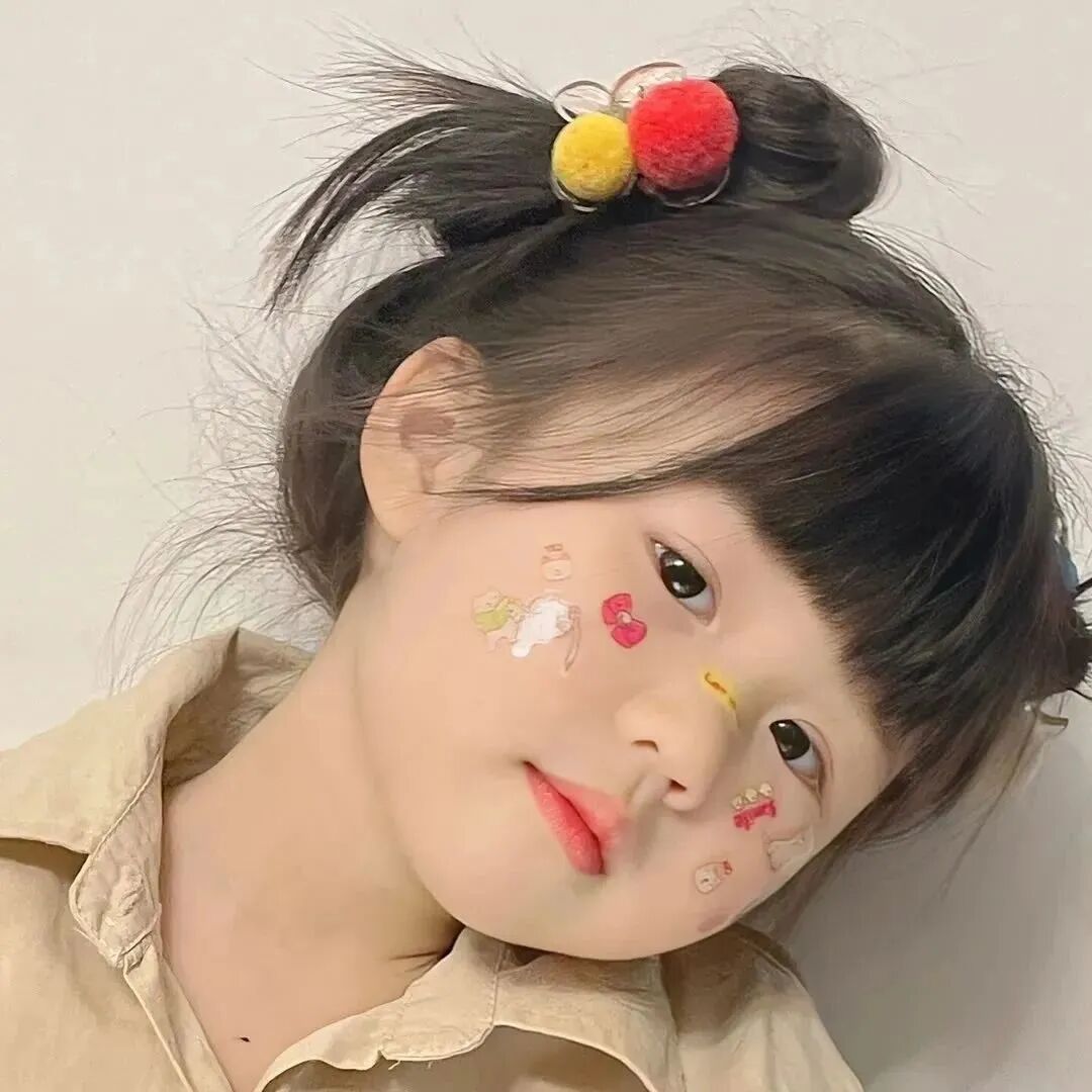 丸子妹小女孩萌娃头像