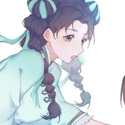 古风情侣头像