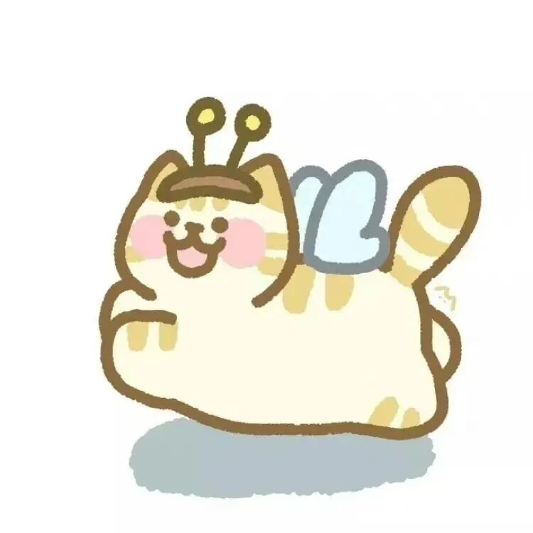 可爱猫咪卡通八人闺蜜头像动漫闺蜜头像
