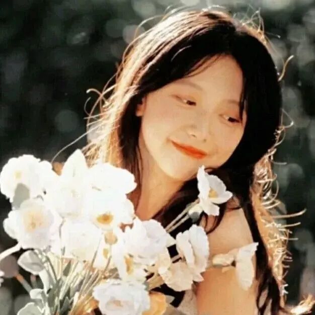 氛围感鲜花女生头像