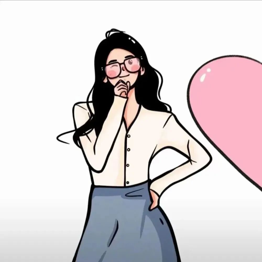 aixinshshlianren爱心手绘动漫情侣头像