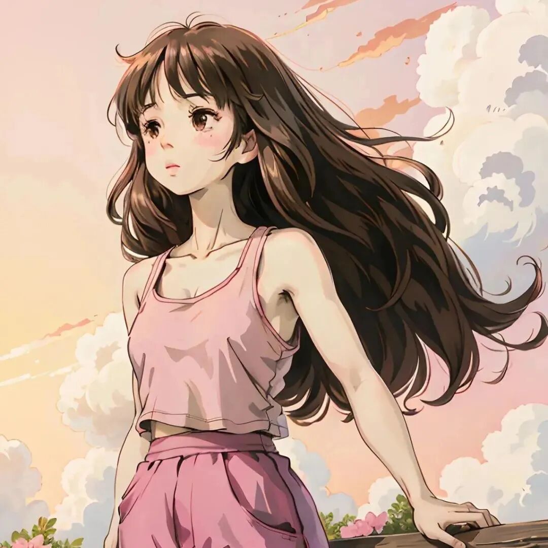 五人闺蜜头像唯美动漫闺蜜头像