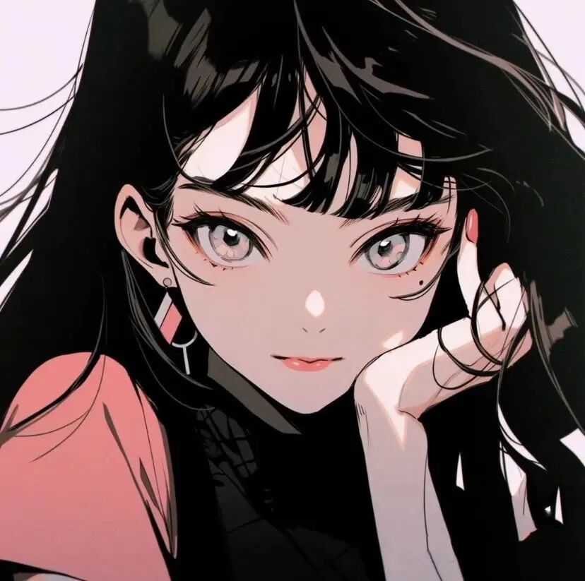 甜美动漫头像女