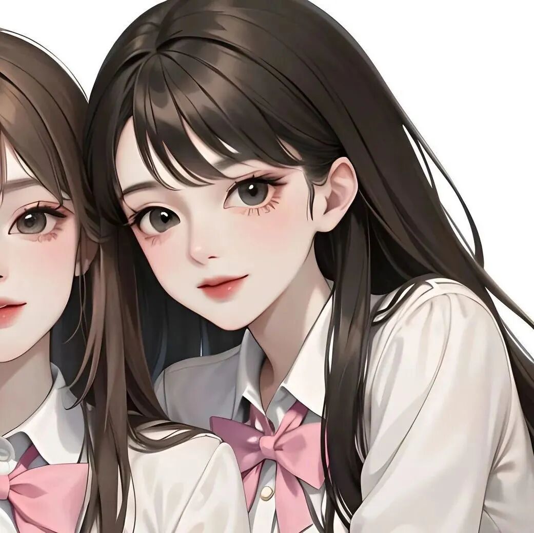 二人闺蜜头像动漫闺蜜头像