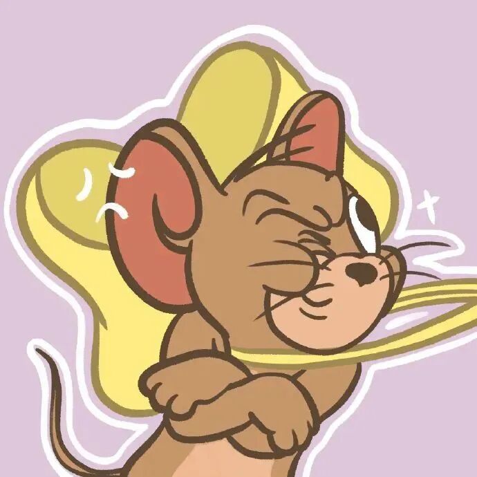 可爱猫和老鼠动漫头像