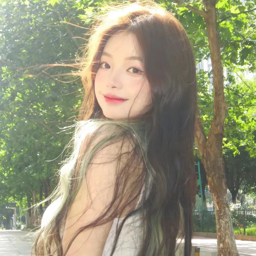 爱笑小清新女生头像