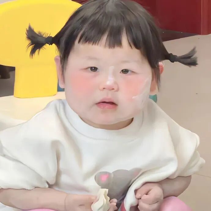 可爱小女孩瑶一瑶萌娃头像