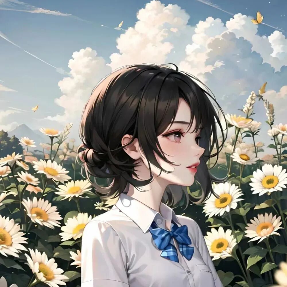 小清新动漫情侣头像