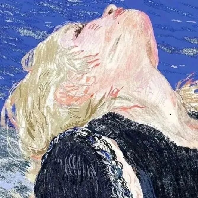 孤独感插画动漫头像男