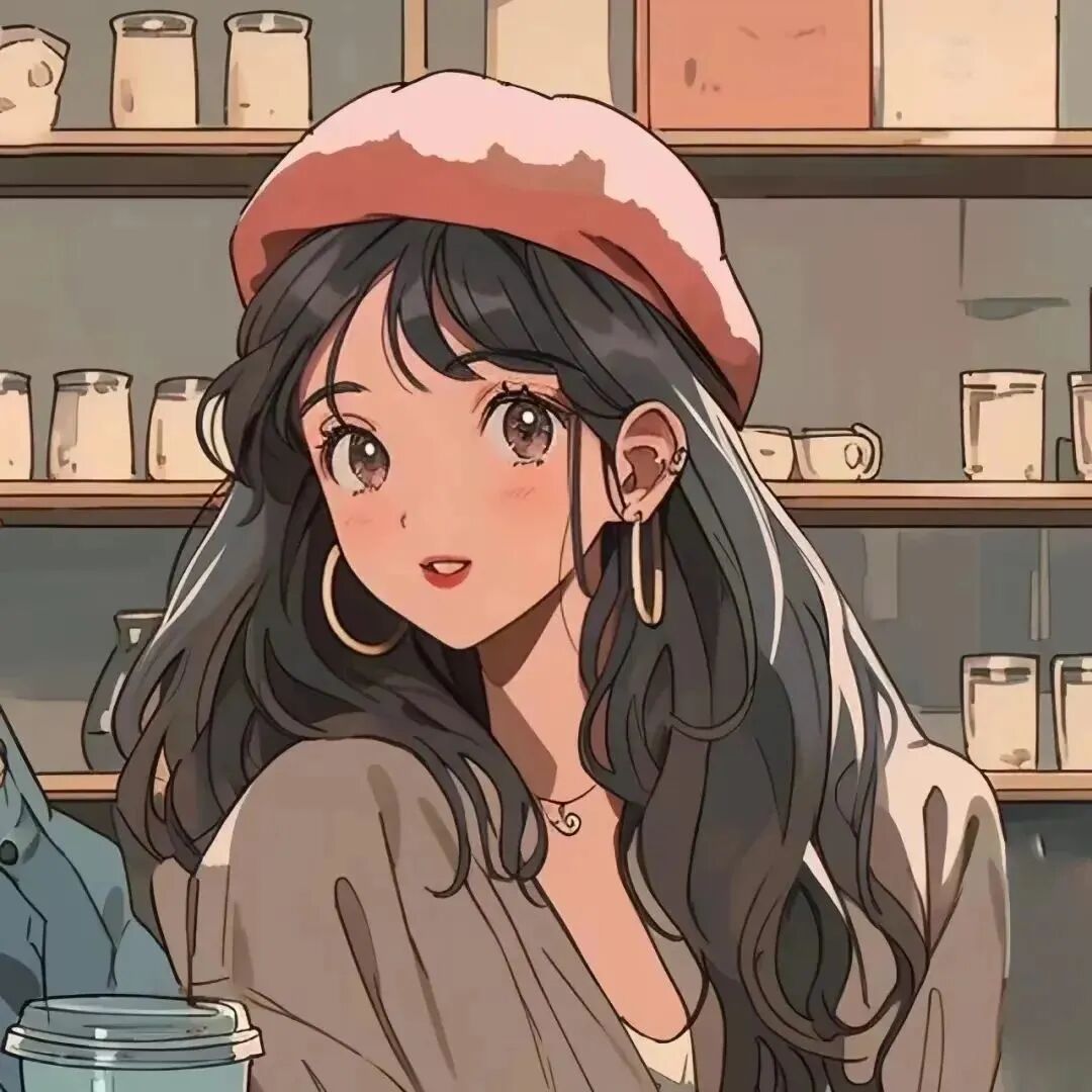fugubaqltx复古动漫情侣头像