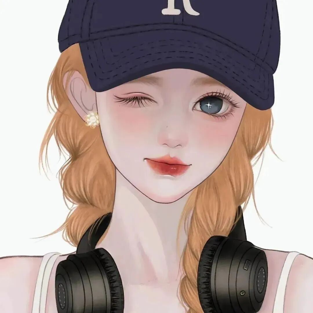 手绘动漫头像女