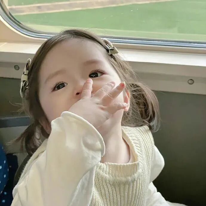 可爱小女孩萌娃头像