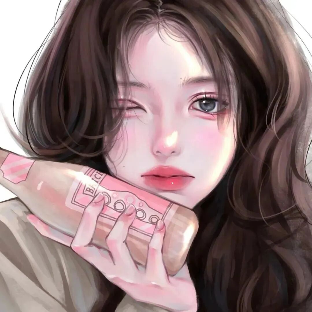 手绘动漫头像女