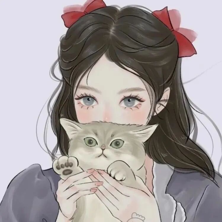 手绘动漫头像女