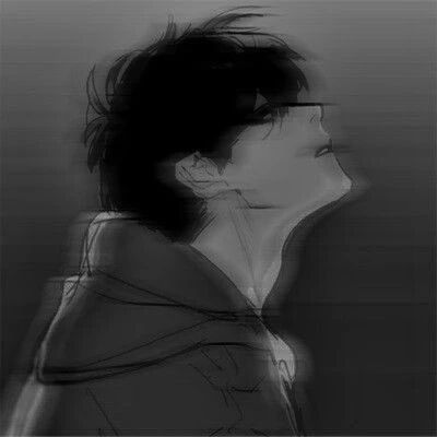 伤感动漫头像男