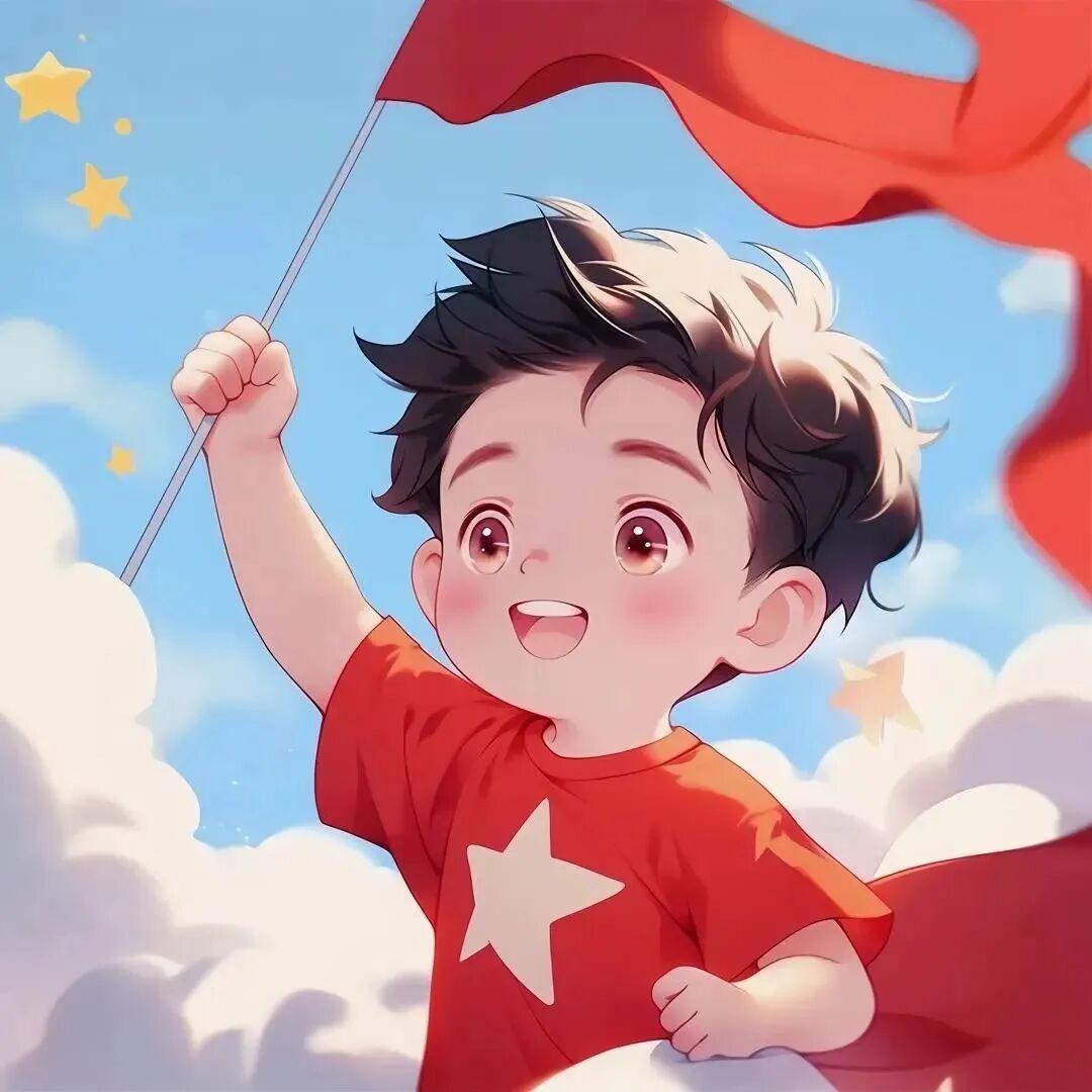 国庆爱国动漫头像