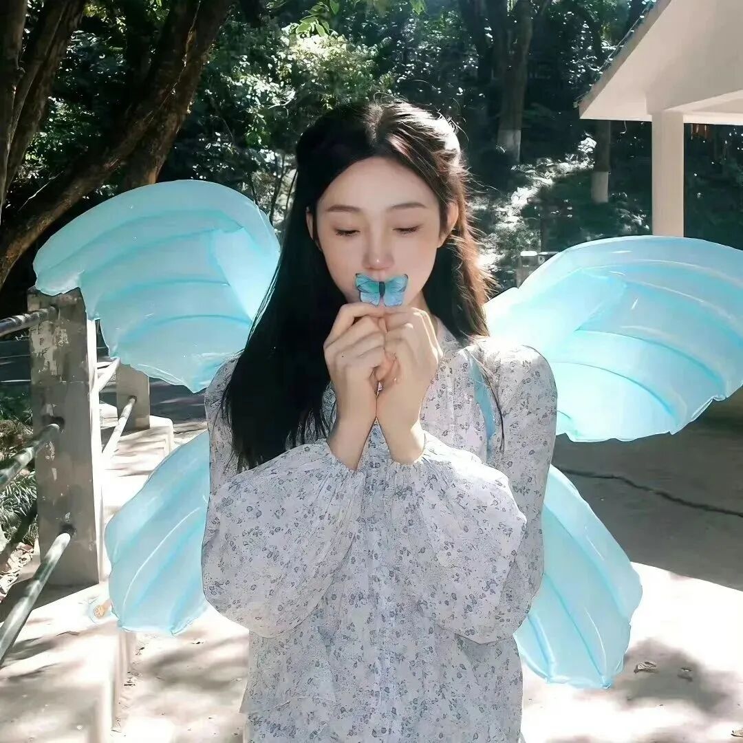 蝴蝶二人闺蜜头像真人闺蜜头像
