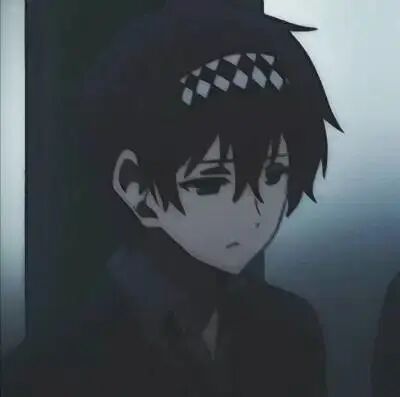 孤独感动漫头像男