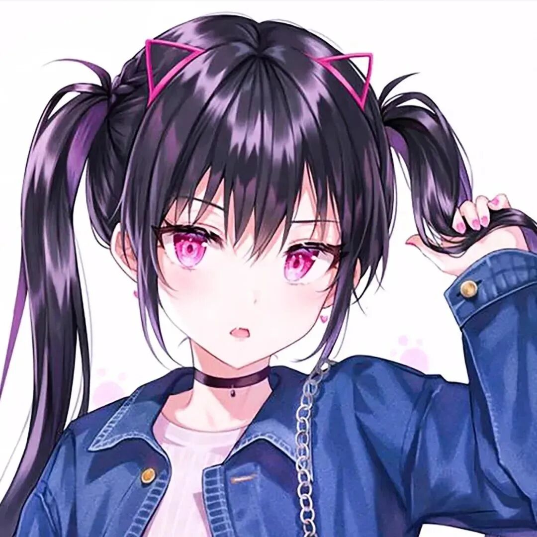 双马尾动漫头像女