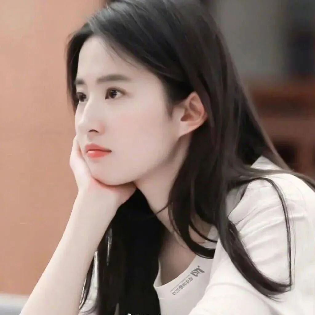 刘亦菲头像侧脸女生头像
