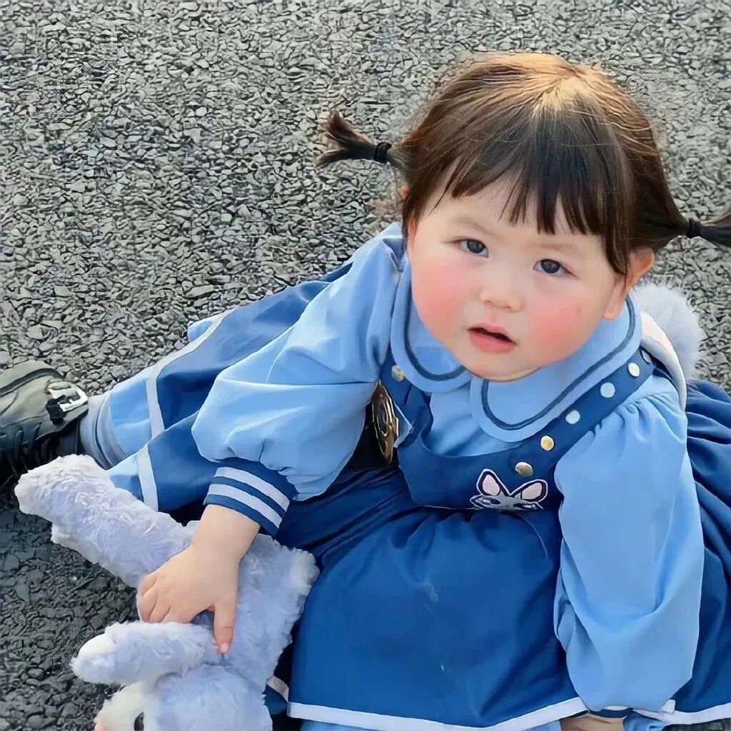 可爱小女孩瑶一瑶萌娃头像