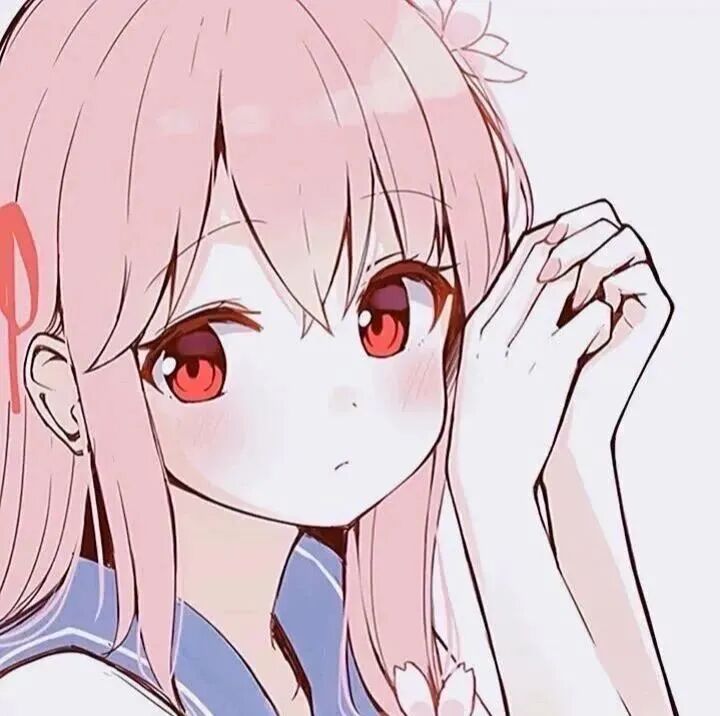 学院风动漫头像女