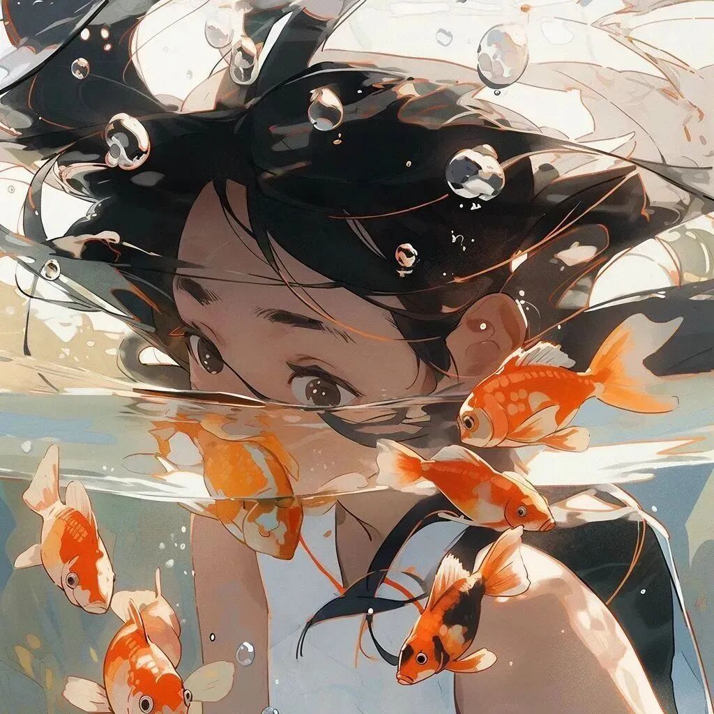唯美六人闺蜜头像动漫闺蜜头像