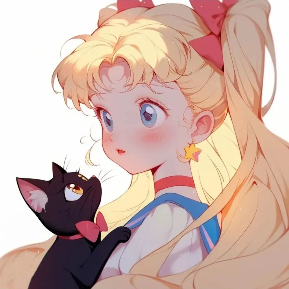 美少女战士二人闺蜜头像动漫闺蜜头像