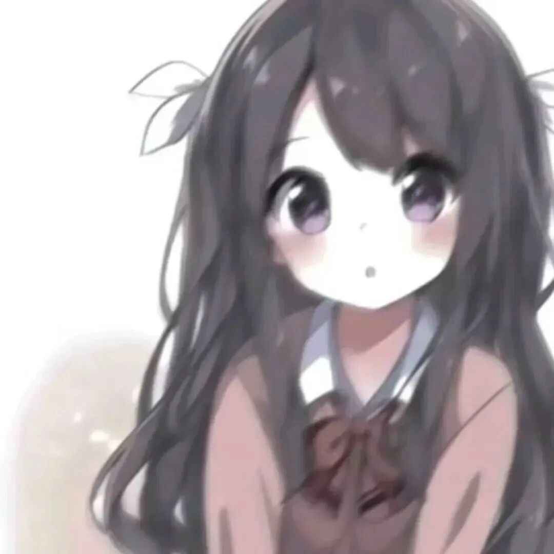 朦胧呆萌动漫头像女