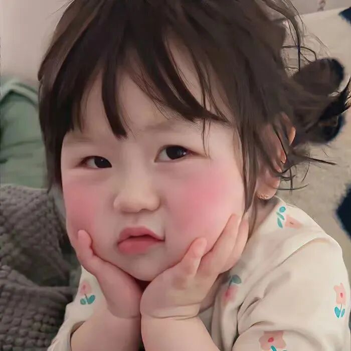 可爱小女孩瑶一瑶萌娃头像