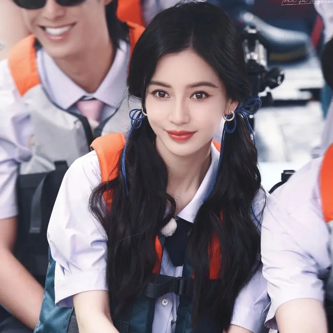 杨颖Angelababy头像甜美爱笑女生头像